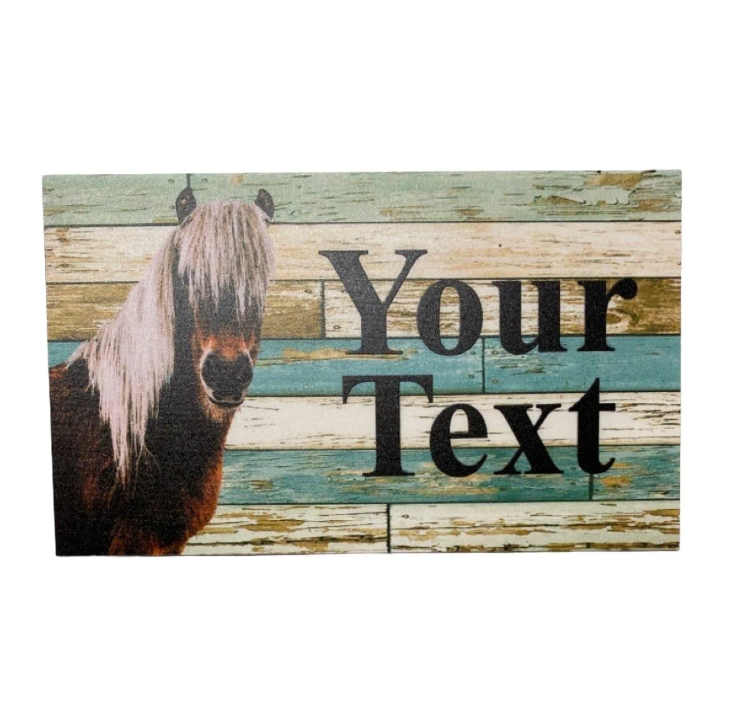 Horse Pony Country Custom Personalised Sign - The Renmy Store Homewares & Gifts
