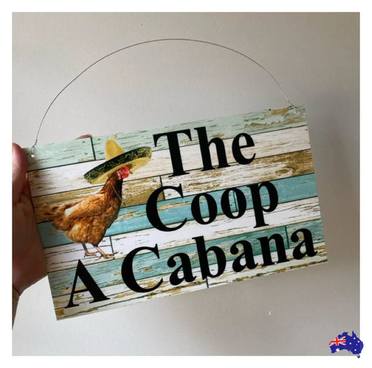 Chicken Hen Mexican Custom Sign - The Renmy Store Homewares & Gifts