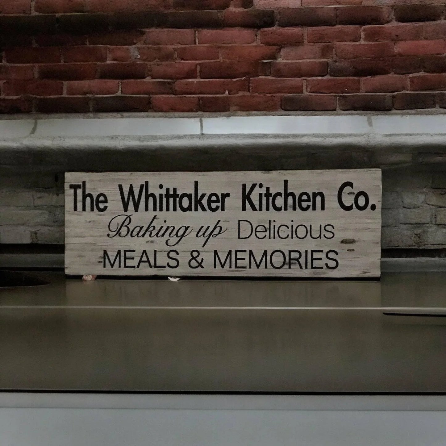 Vintage Kitchen Co Custom Personalised Sign - The Renmy Store Homewares & Gifts