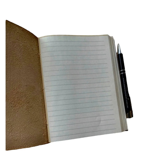 Journal Leather Diary Note Book Wild and Free - The Renmy Store Homewares & Gifts