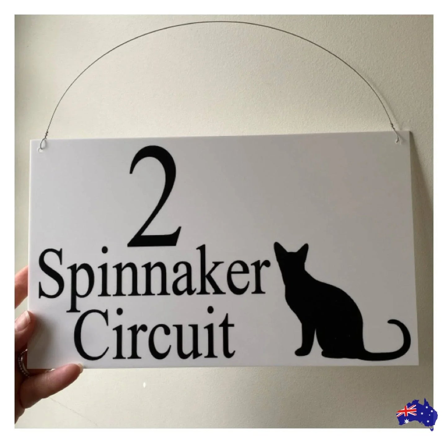 Cat Kitten Custom Personalised Sign - The Renmy Store Homewares & Gifts