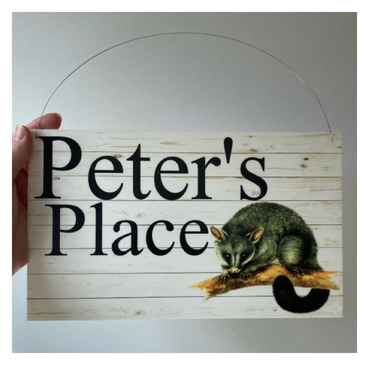 Possum Custom Personalised Sign - The Renmy Store Homewares & Gifts