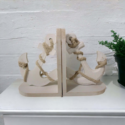 Book Ends Bookends Anchor Beach House - The Renmy Store Homewares & Gifts 