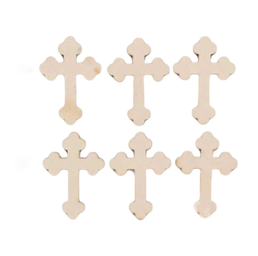 Cross Crosses 5.5cm MDF Shape DIY Raw Cut Out Art Craft - The Renmy Store Homewares & Gifts