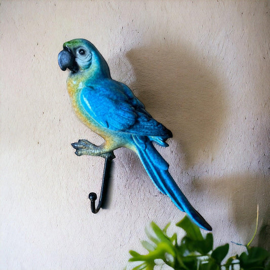 Parrot Blue Bird Hook - The Renmy Store Homewares & Gifts