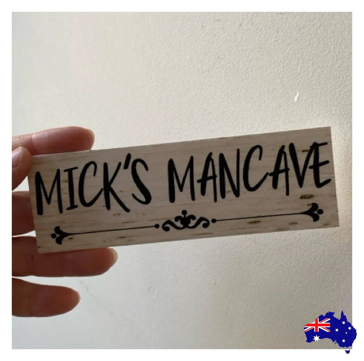 Mancave Custom Personalised Sign - The Renmy Store Homewares & Gifts