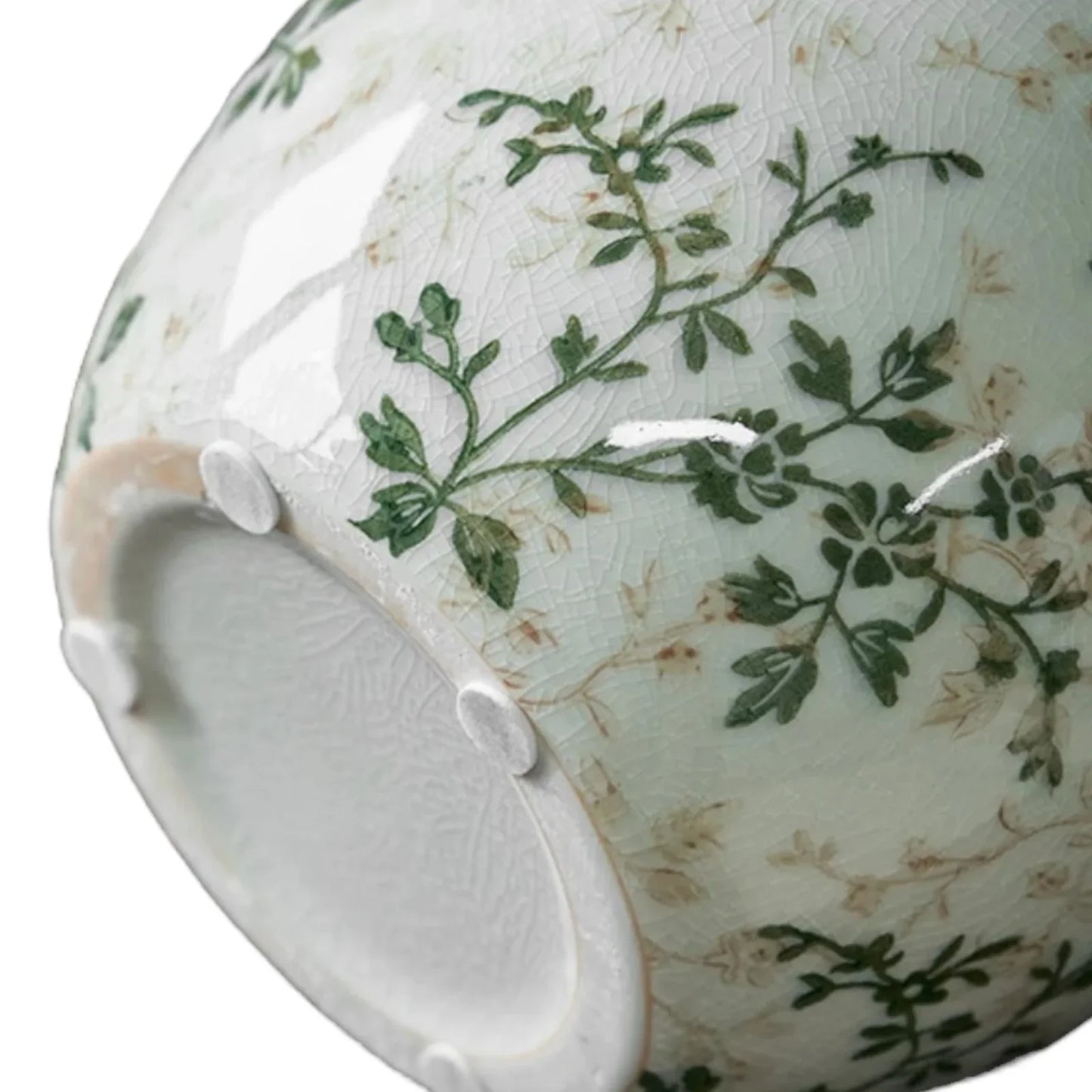 Vase Ceramic Leaf Rustic - The Renmy Store Homewares & Gifts