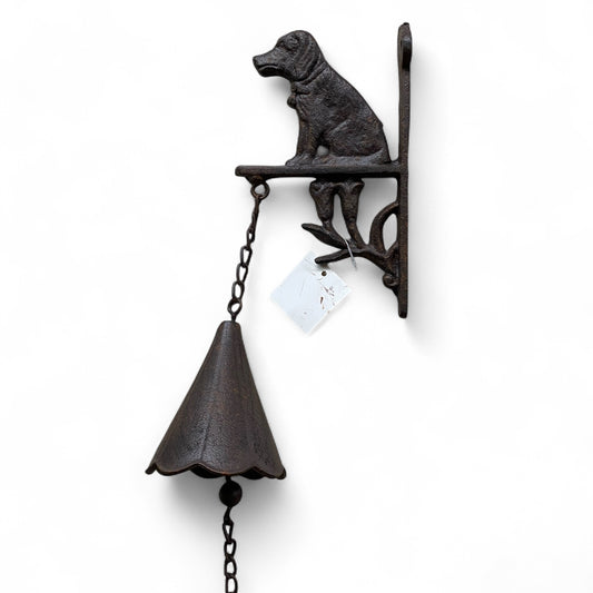 Doorbell Door Bell Dog Rustic Cast Iron