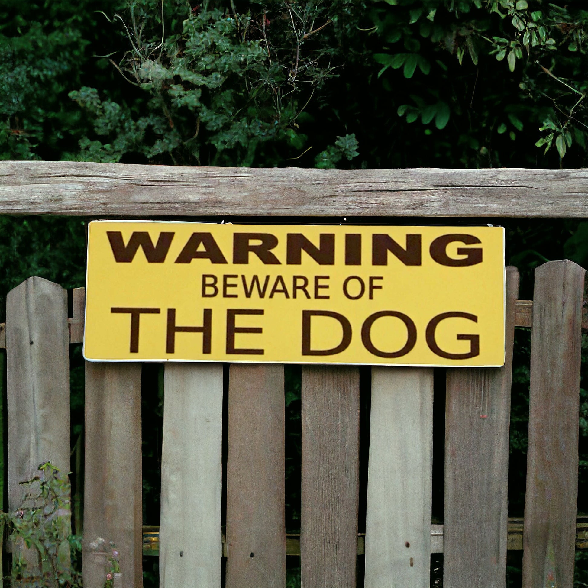 Warning Beware of The Dog or Dogs Sign - The Renmy Store Homewares & Gifts 