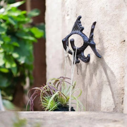 Hook Fish Cast Iron Rustic - The Renmy Store Homewares & Gifts
