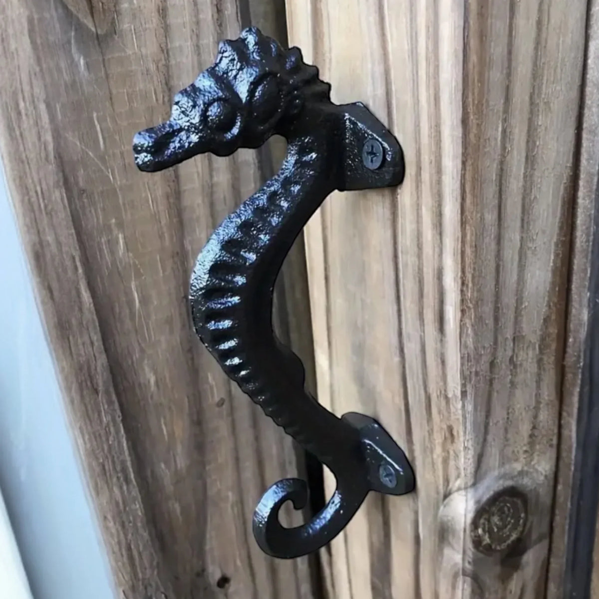 Handle Furniture Door Gate Coastal Seahorse - The Renmy Store Homewares & Gifts