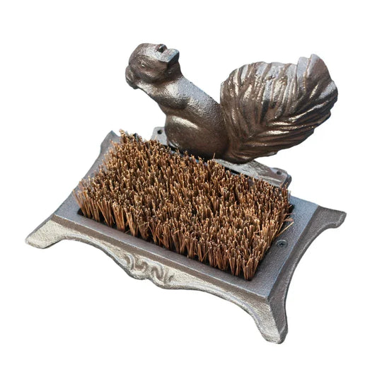 Boot Scraper Squirrel Cast Iron - The Renmy Store Homewares & Gifts
