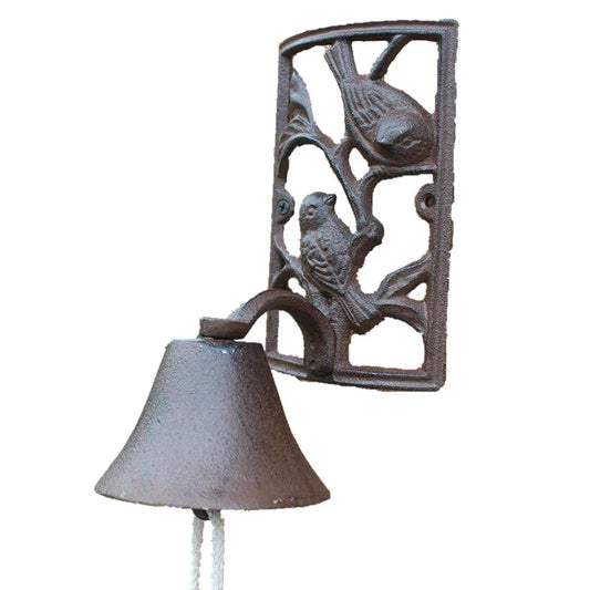 Door Bell Decorative Birds Cast Iron - The Renmy Store Homewares & Gifts