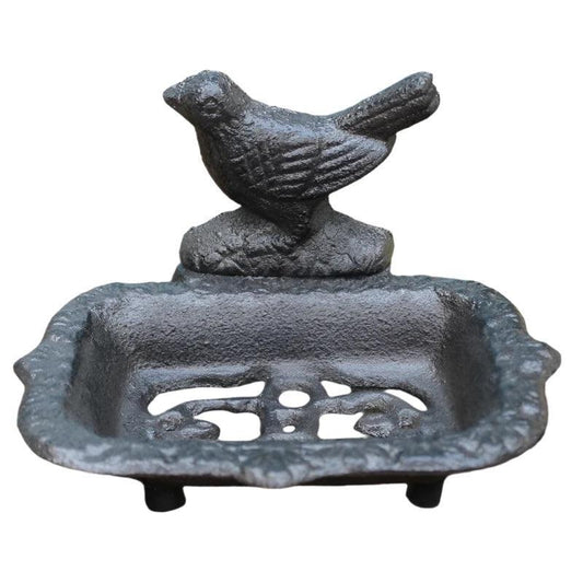 Soap Dish Cast Iron Bird - The Renmy Store Homewares & Gifts