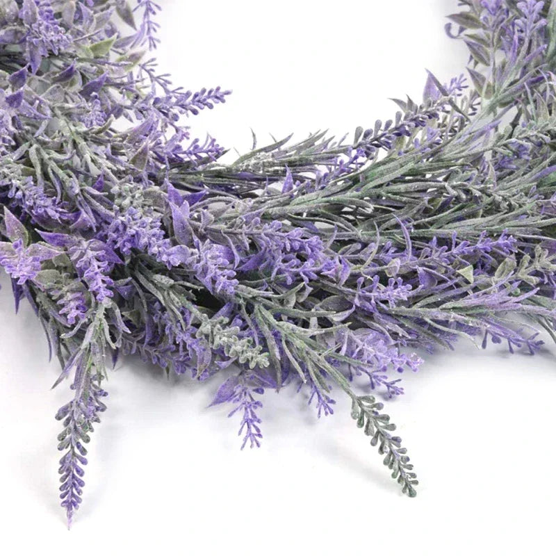 Lavender 30cm Wreath Floral Country Farmhouse