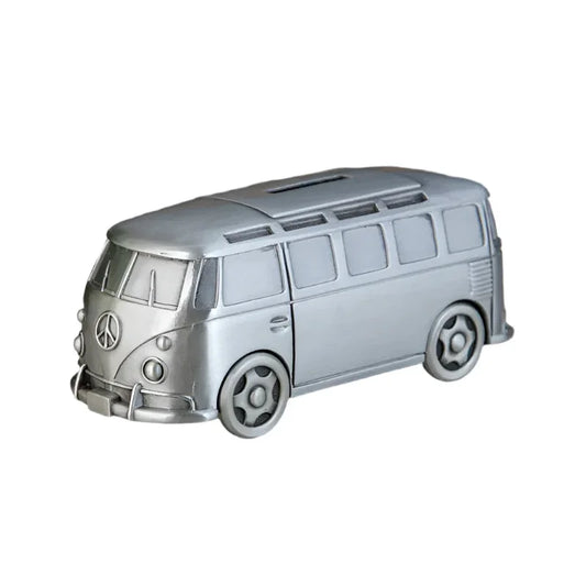 Kombi Van VW Money Box Piggy Bank Savings Ornament - The Renmy Store Homewares & Gifts