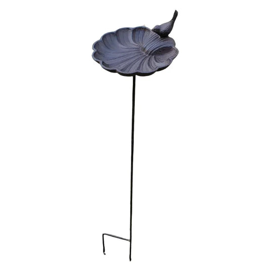 Bird Antique Feeder Water Cast Iron Garden Stake - The Renmy Store Homewares & Gifts