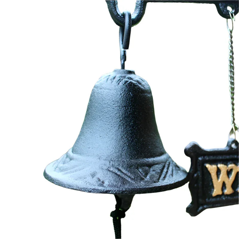 Door Bell Welcome Anchor Nautical Cast Iron - The Renmy Store Homewares & Gifts