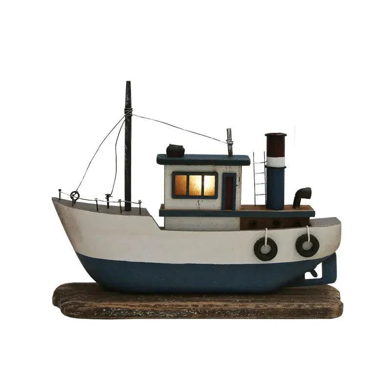 Ship Boat Nautical Beach Wood - The Renmy Store Homewares & Gifts