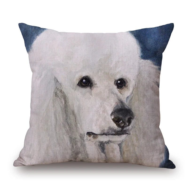 Poodle Lovers Cushion Covers 45cm | Dog Portraits & Gifts for Poodle Lovers