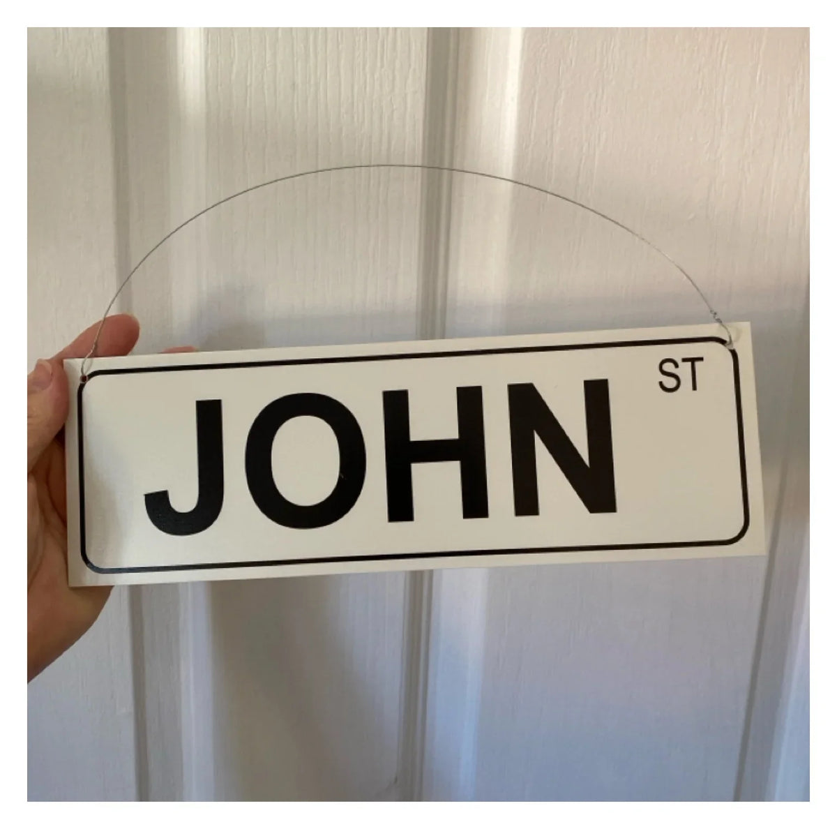 Custom Grey Street Sign or Sticker | Personalised Property Sign | House Driveway Address | Aussie Made