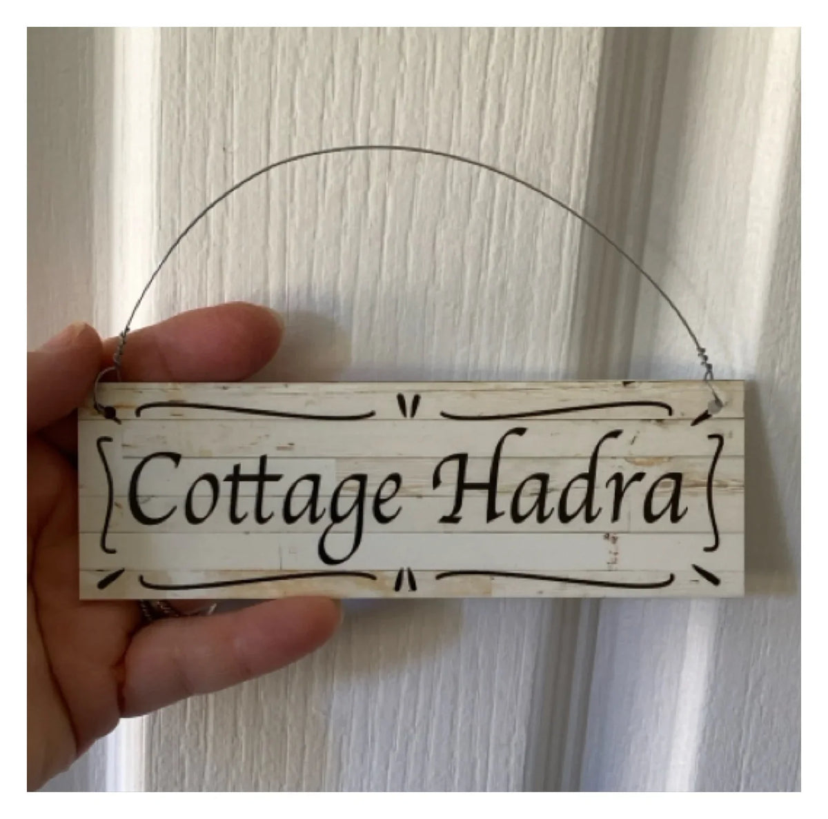 Custom Cottage Sign or Sticker | Personalised Rustic Chic Signage | Large Format Acrylic | Australian Made