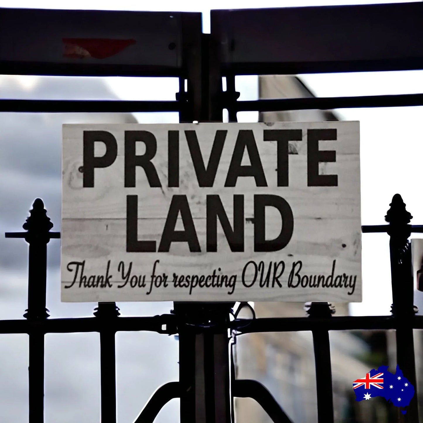 Private Land Property Sign - The Renmy Store Homewares & Gifts