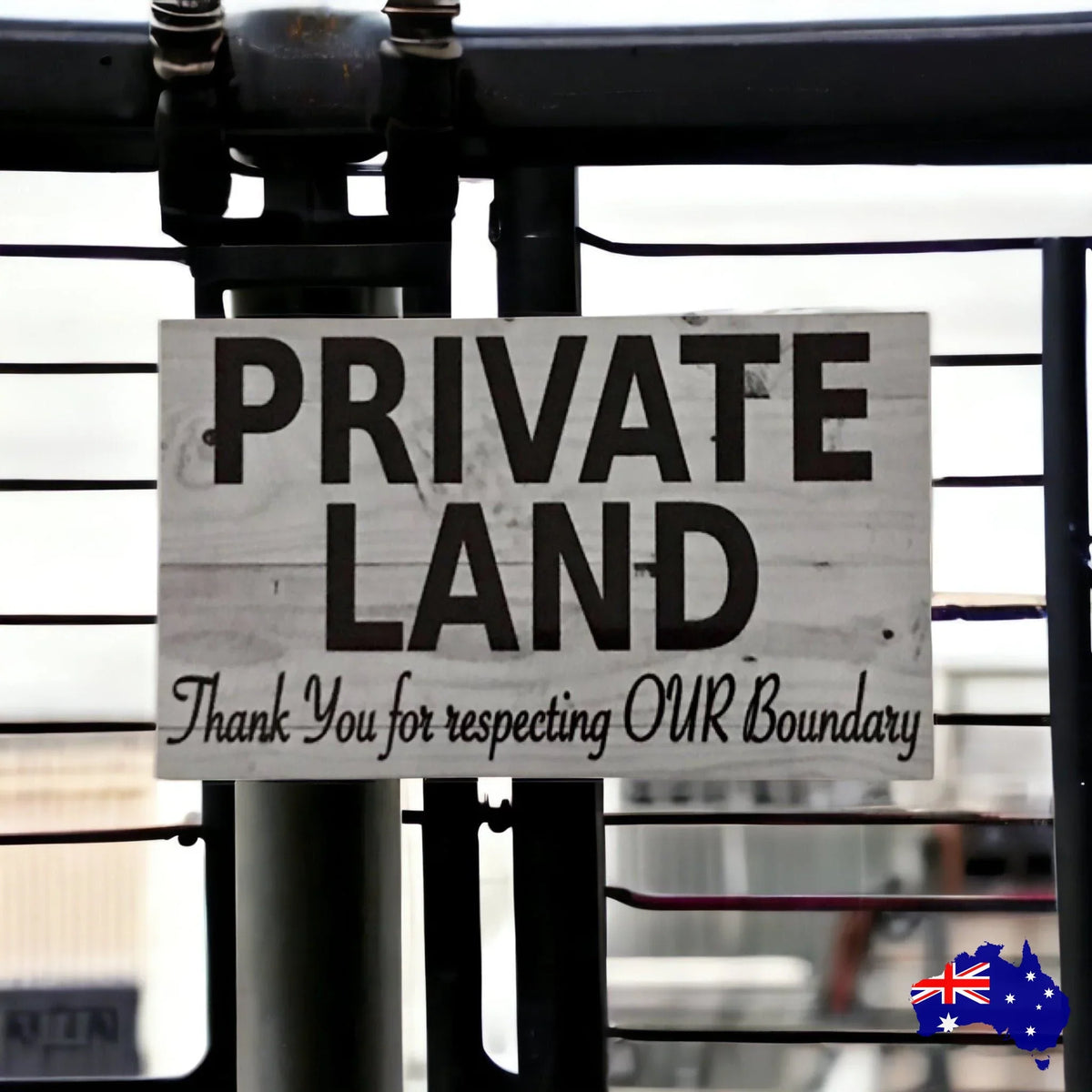 Private Land Property Sign - The Renmy Store Homewares & Gifts