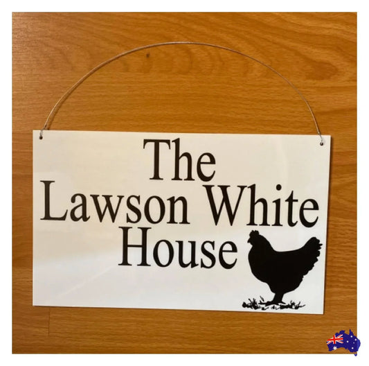 Chicken Hen Custom Personalised Sign - The Renmy Store Homewares & Gifts