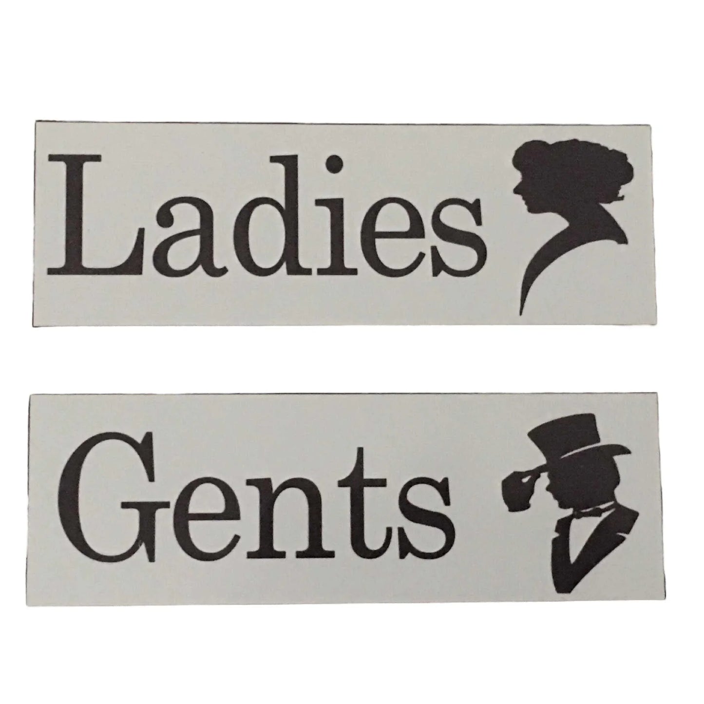 Ladies and Gents Toilet Door Sign - The Renmy Store Homewares & Gifts