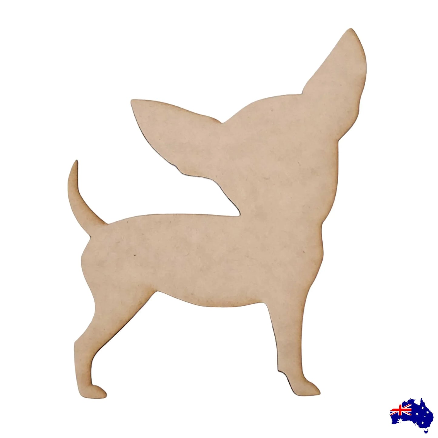 Chihuahua Dog MDF DIY Raw Cut Out Art Craft Décor - The Renmy Store Homewares & Gifts