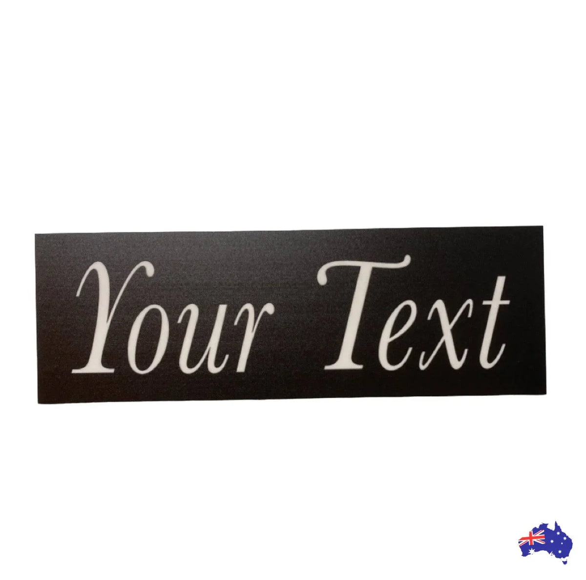 Black White Custom Personalised Outdoor Sign - The Renmy Store Homewares & Gifts