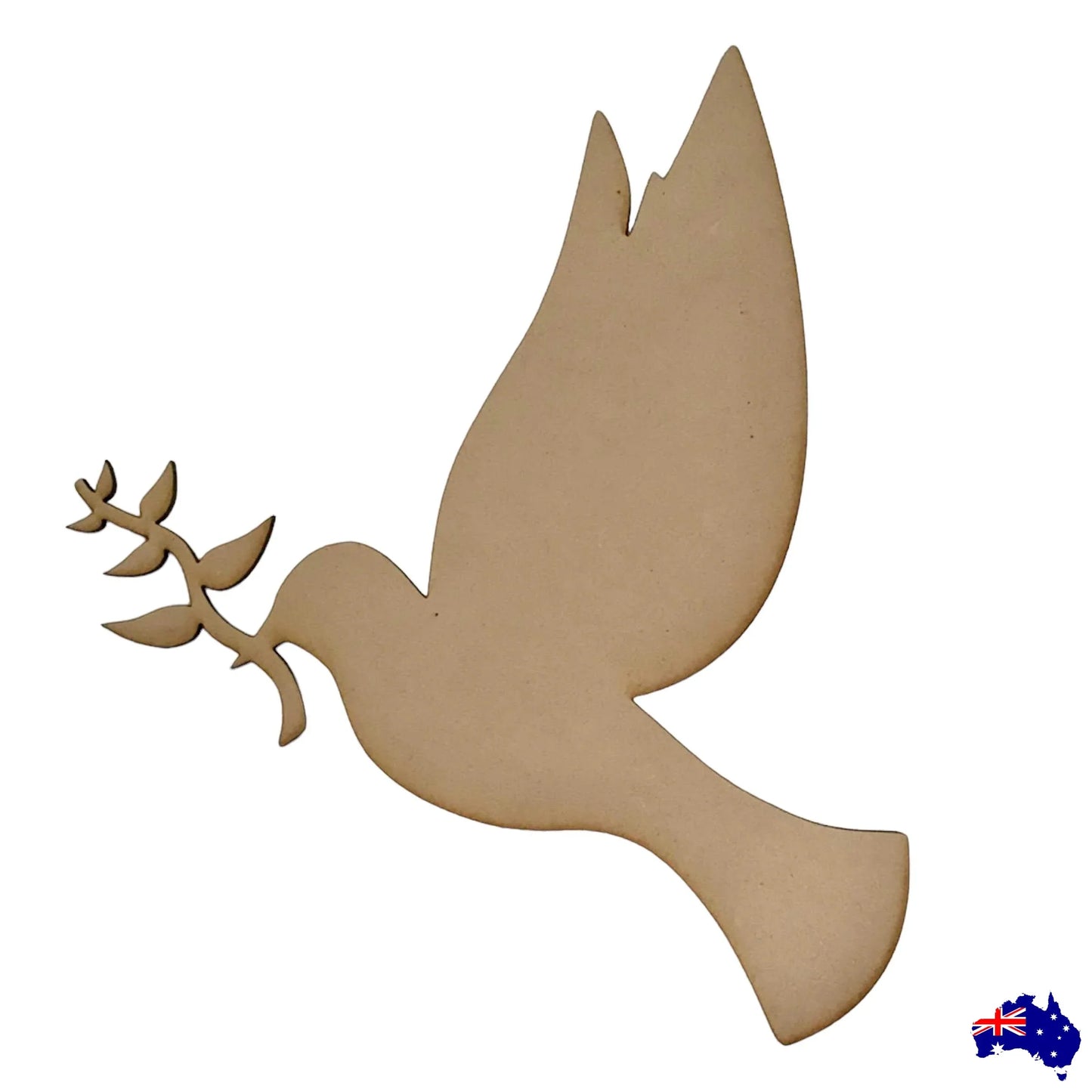 Dove Bird Peace MDF DIY Raw Cut Out Art Craft Decor - The Renmy Store Homewares & Gifts