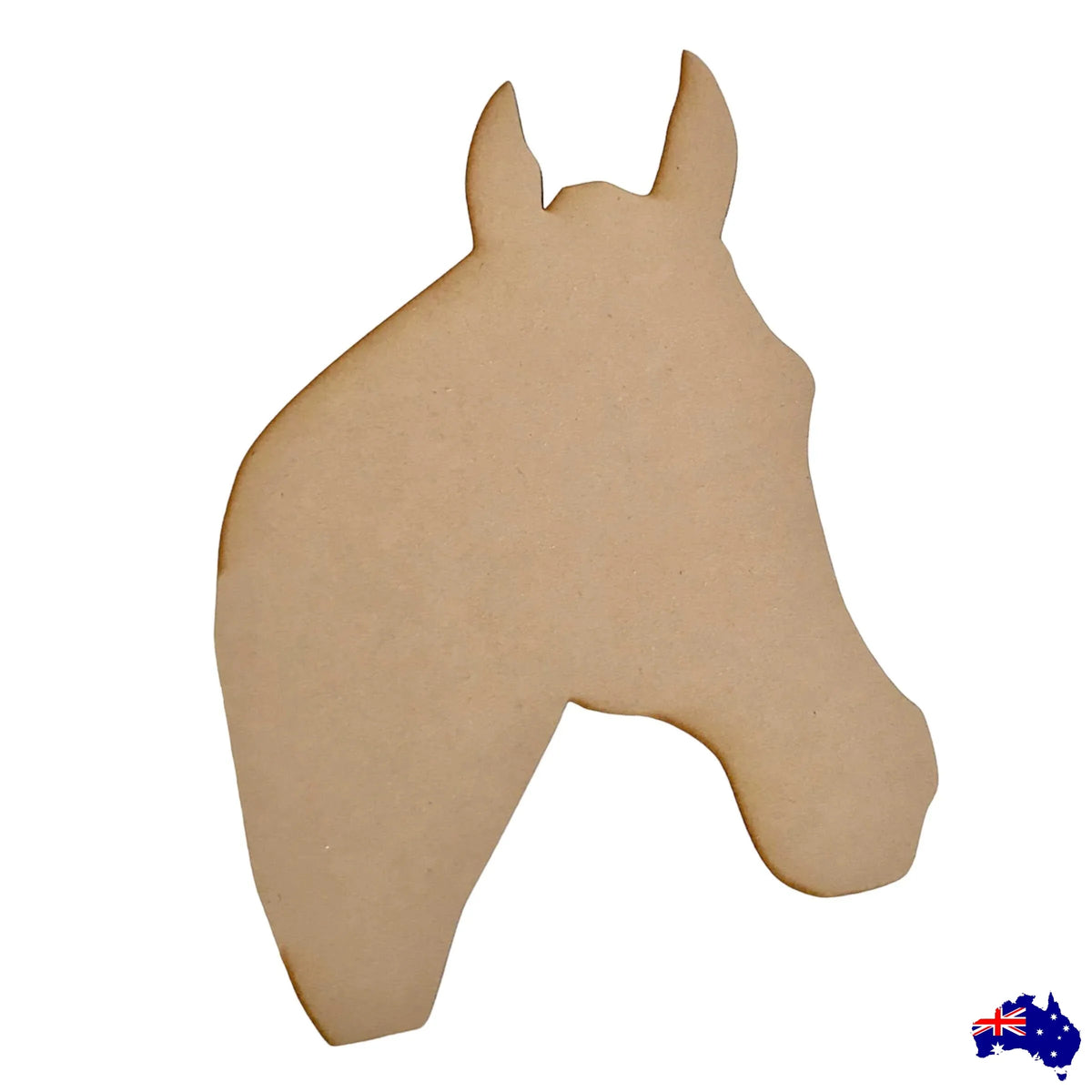 Horse Head Wooden MDF Acrylic Metal Steel Laser Cut Shape - The Renmy Store Homewares & Gifts