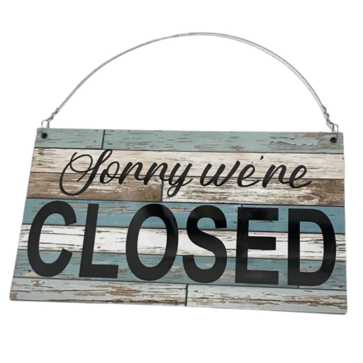 Open Closed Business Shop Café Timber Style Hanging Sign - The Renmy Store Homewares & Gifts