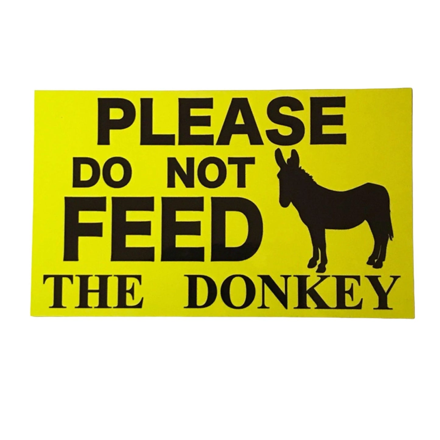 Please Do Not Feed The Donkey Donkeys Sign - The Renmy Store Homewares & Gifts