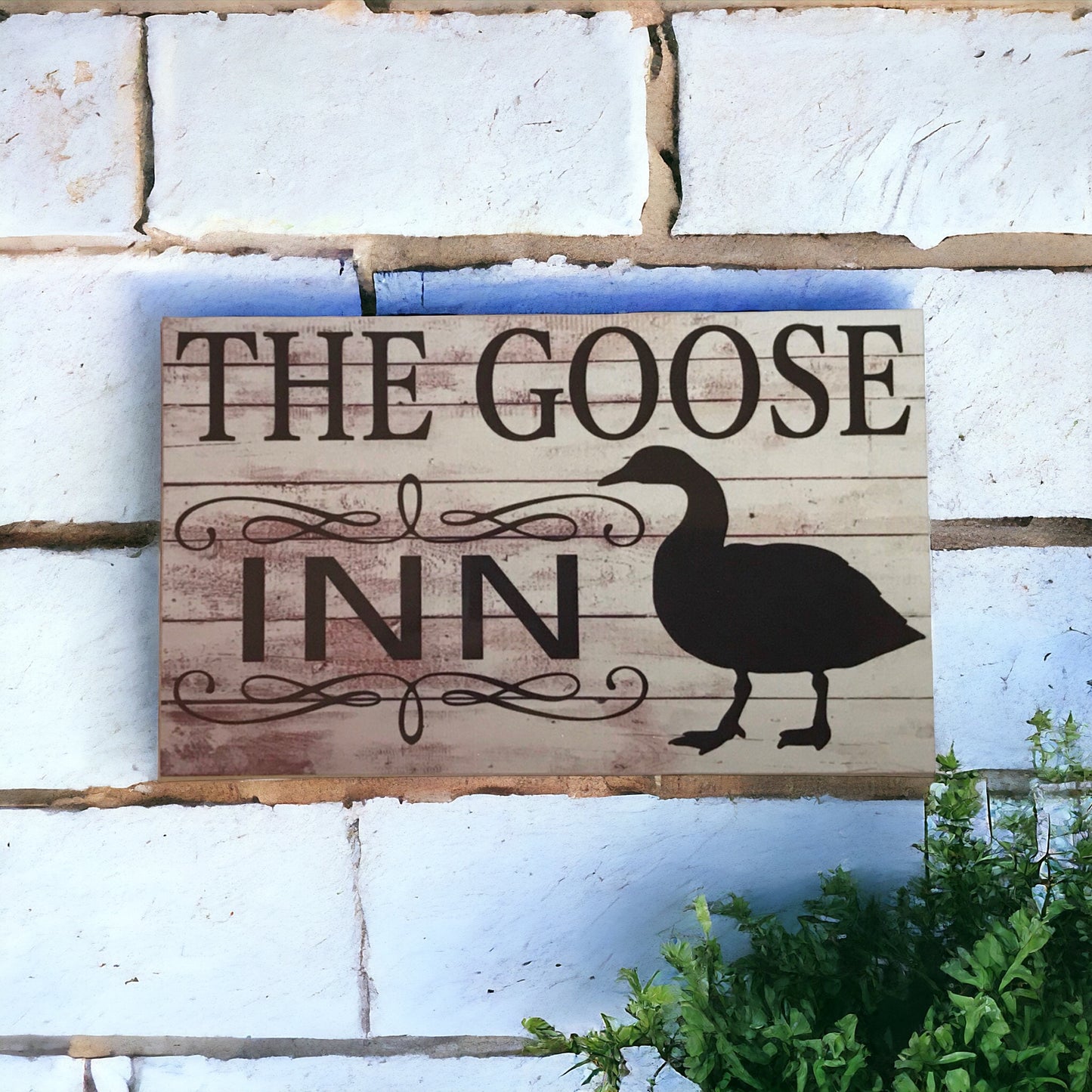 The Goose Geese Inn Sign - The Renmy Store Homewares & Gifts 