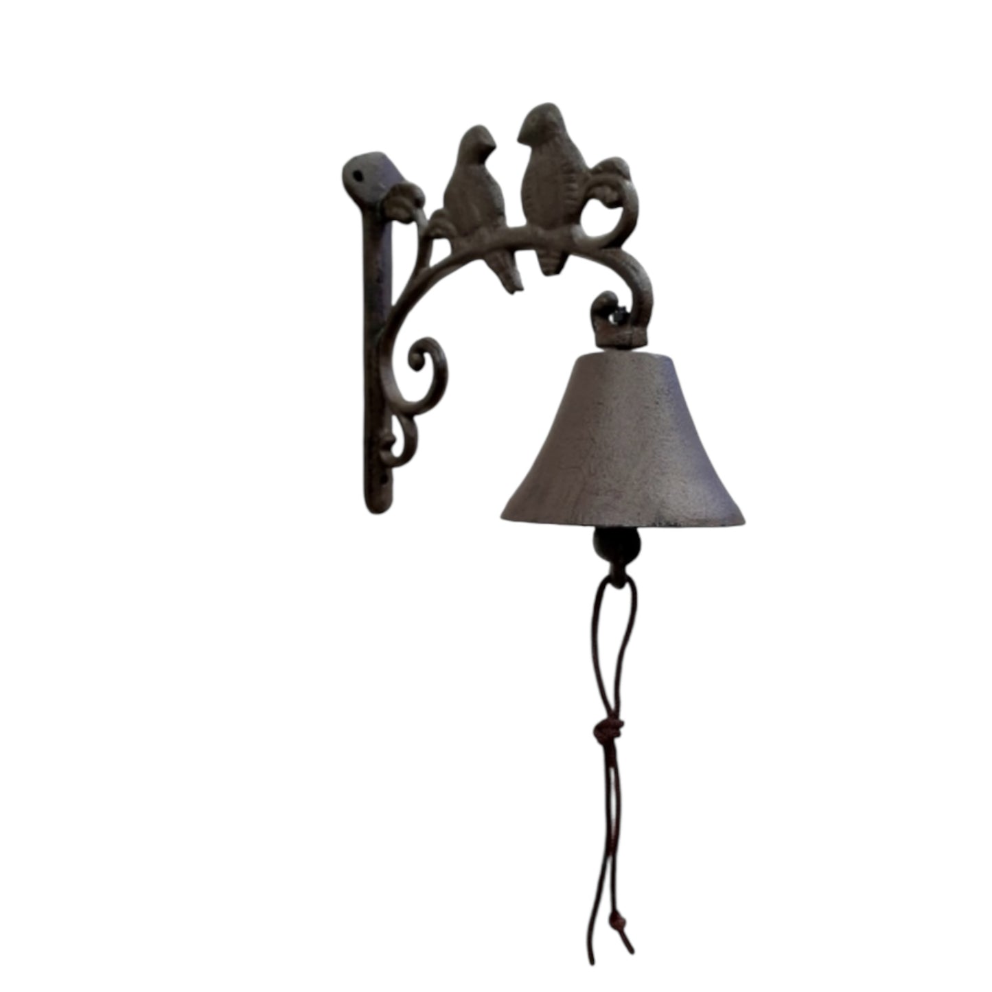 Doorbell Bell Bird Two Birdies Vintage Cast Iron