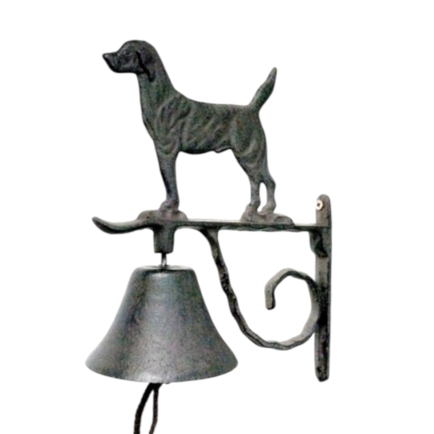 Doorbell Bell Rustic Dog Vintage Cast Iron