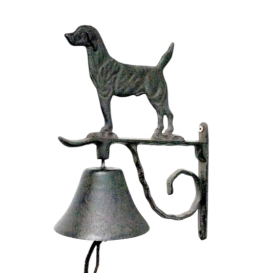 Doorbell Bell Rustic Dog Vintage Cast Iron