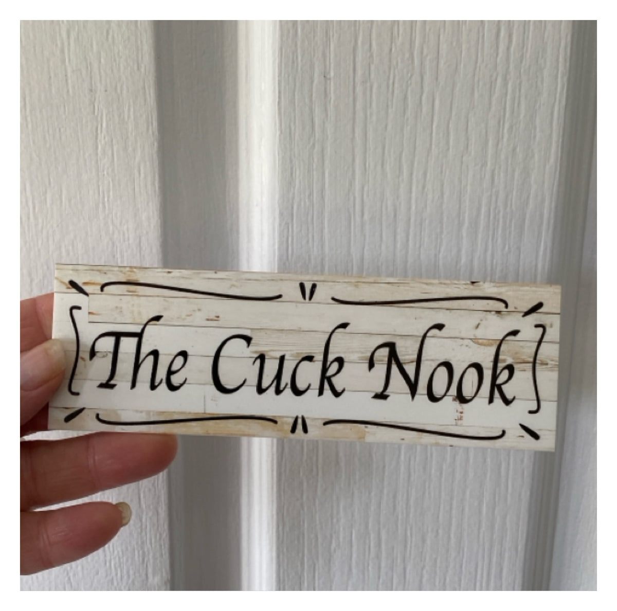 Custom Cottage Sign or Sticker | Personalised Rustic Chic Signage | Large Format Acrylic | Australian Made