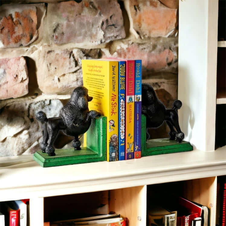 Book Ends Poodle Dog - The Renmy Store Homewares & Gifts 