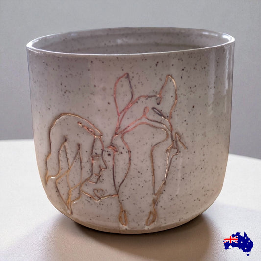 Mug Cup Horse Best Friend Pottery Ceramic Aussie Made