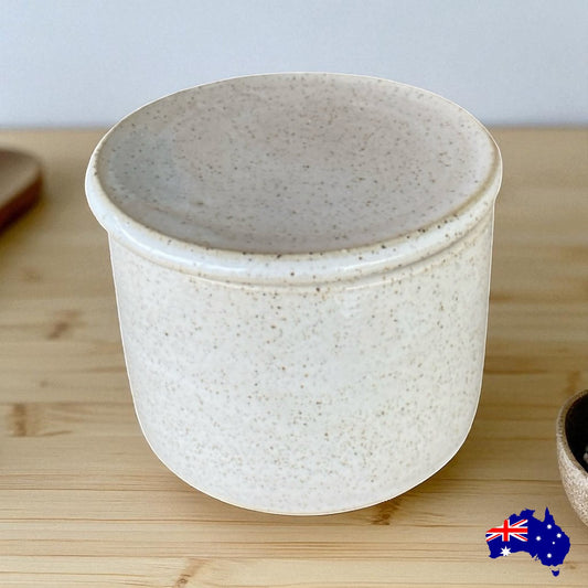Butter Crock Keeper Pottery Ceramic Aussie Made