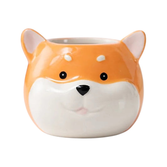 Pot Planter Garden Corgi Dog
