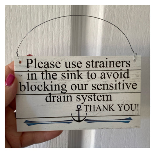 Custom Personalised Anchor Nautical White Timber Wood Sign