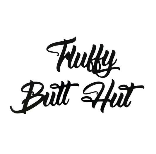 Fluffy Butt Hut Chicken Sign - The Renmy Store Homewares & Gifts