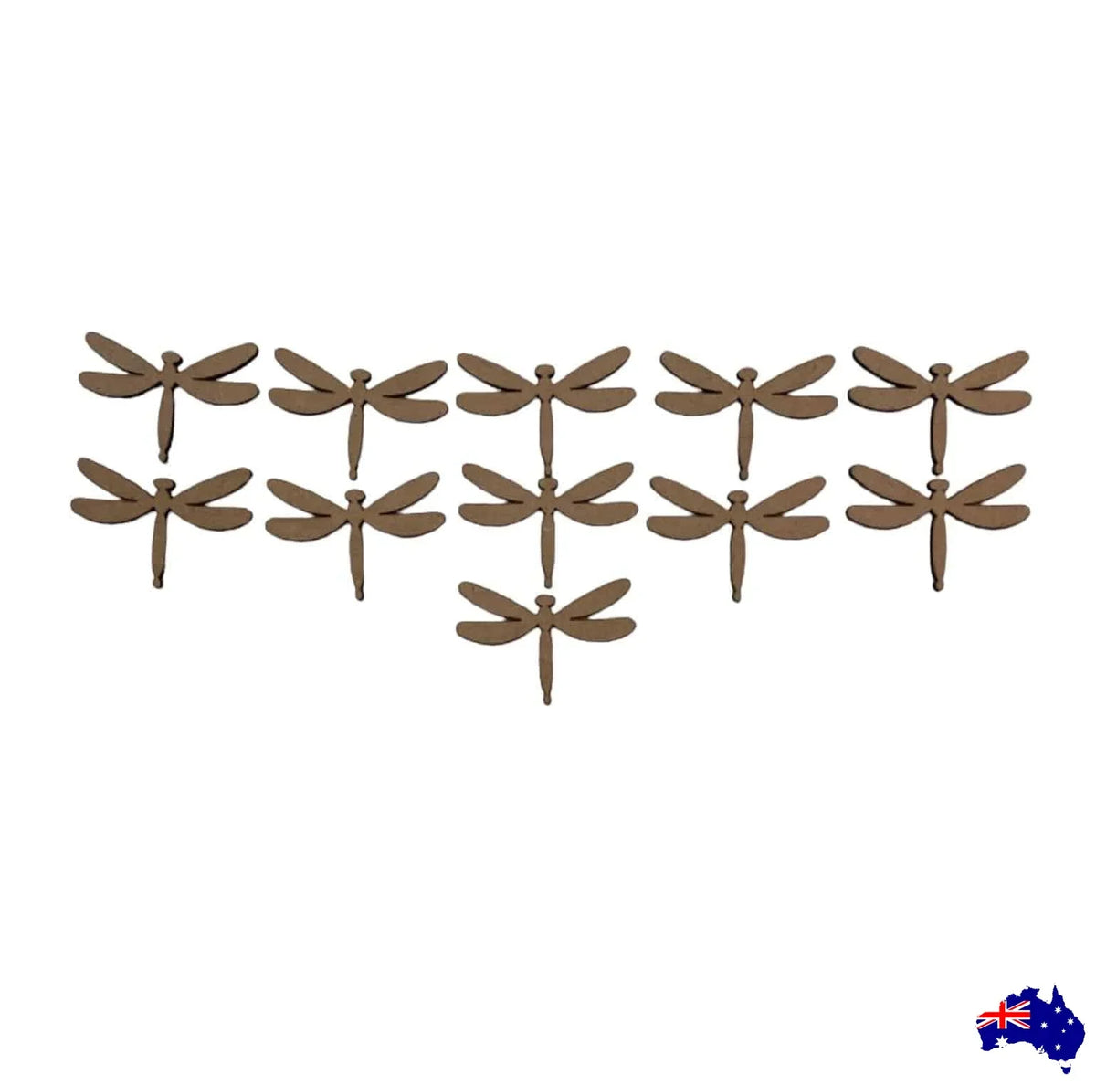 Dragonfly Wooden MDF Acrylic Metal Steel Laser Cut Shape - The Renmy Store Homewares & Gifts