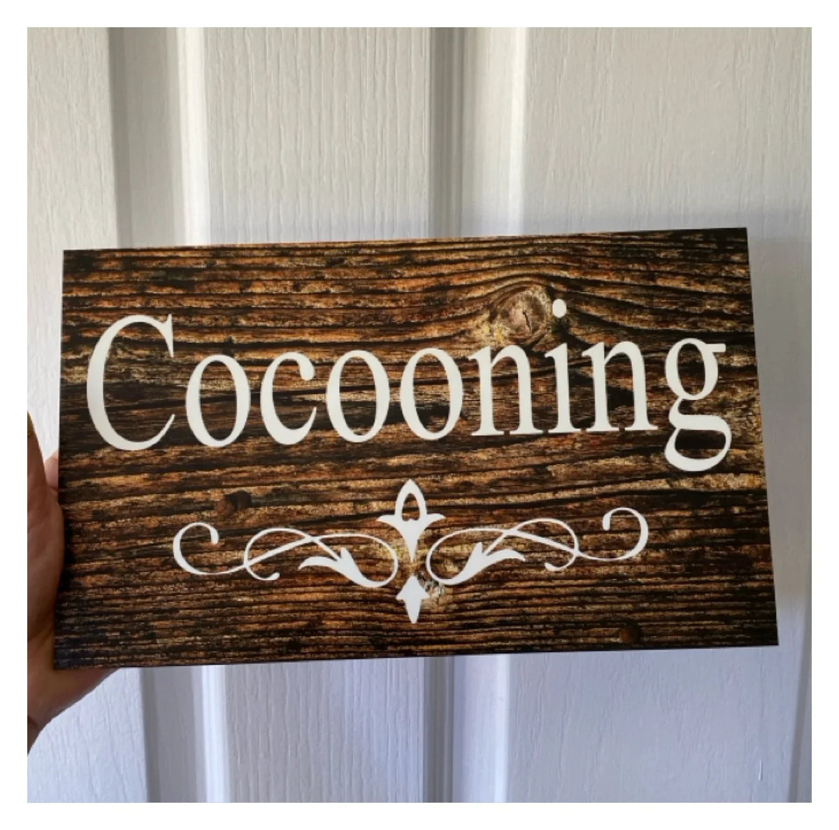 Custom Personalised Dark Wood Look Sign - The Renmy Store Homewares & Gifts