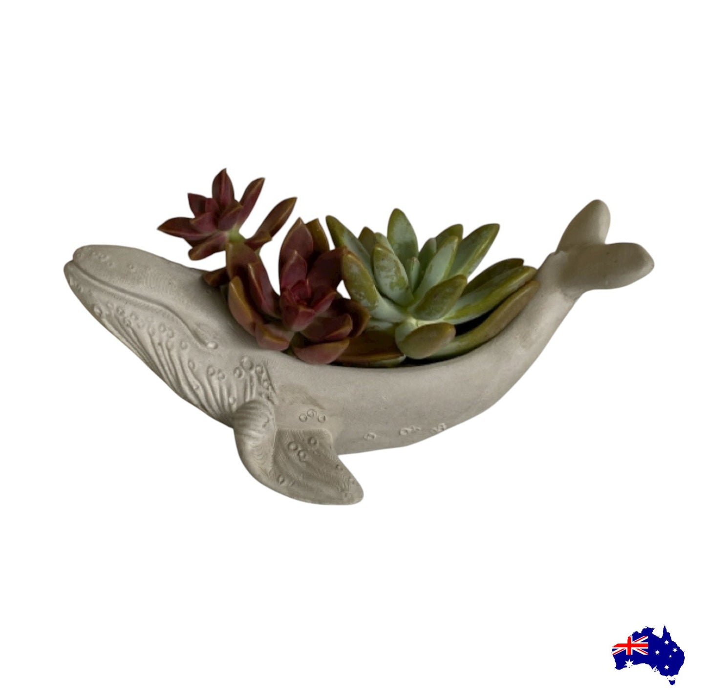 Pure Beeswax Whale Coastal Candle Aussie Handmade